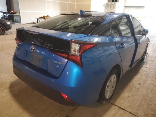 Photo 4 from auction – 2019 TOYOTA PRIUS with VIN JTDKARFU9K3069839