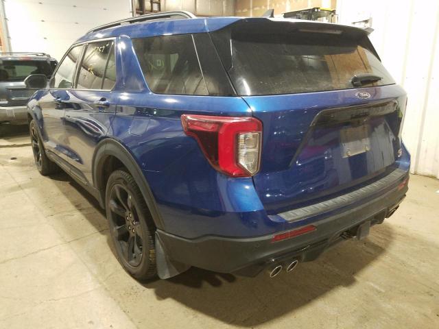 Photo 3 from auction – 2021 FORD EXPLORER S with VIN 1FM5K8GC0MGA24693