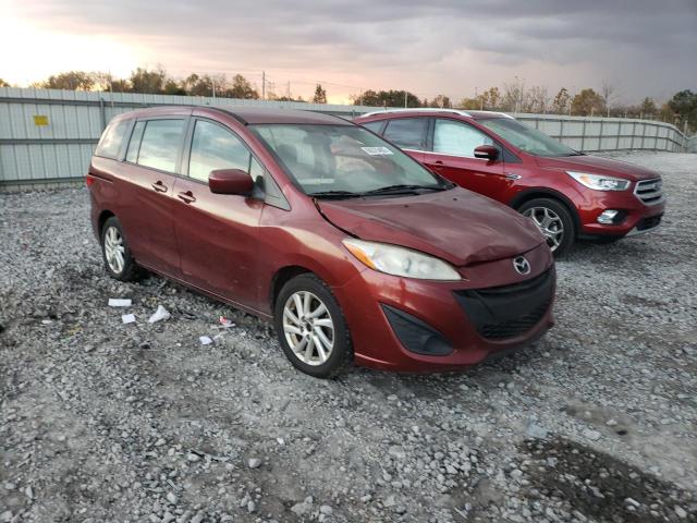 MAZDA 5 2012 with VIN JM1CW2BL6C0100591 - Photo from auction