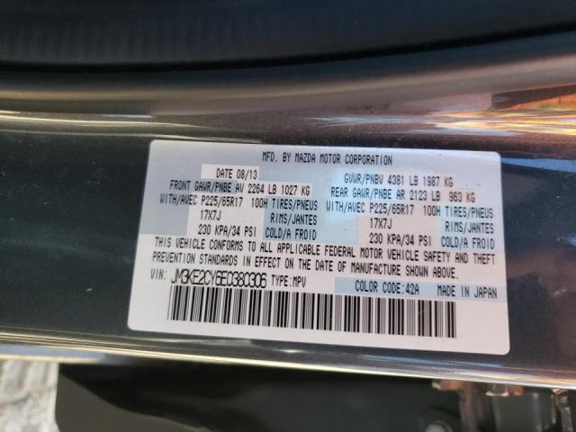 Photo 10 from auction – 2014 MAZDA CX-5 TOURI with VIN JM3KE2CY6E0380306