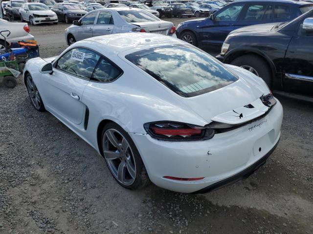 Photo 3 from auction – 2021 PORSCHE CAYMAN S with VIN WP0AB2A88MS275091