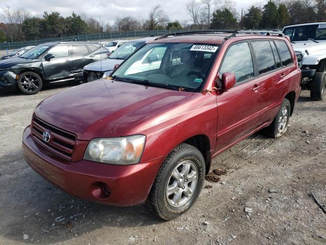 Photo 2 from auction – 2004 TOYOTA HIGHLANDER with VIN JTEEP21A840067127