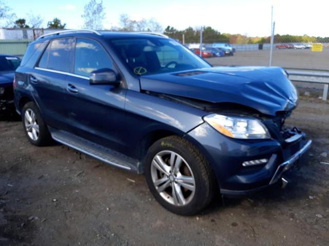 MERCEDES-BENZ ML 2015 with VIN 4JGDA5HB2FA540241 - Photo from auction
