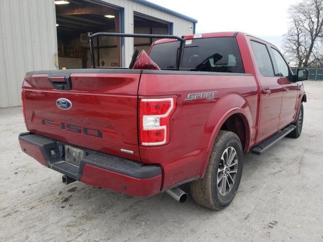 Photo 4 from auction – 2018 FORD F150 SUPER with VIN 1FTEW1EP5JKC57760