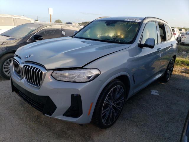 Photo 2 from auction – 2022 BMW X3 XDRIVE3 with VIN 5UX53DP06N9K50385