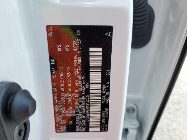 Photo 10 from auction – 2022 TOYOTA HIGHLANDER with VIN 5TDGZRAH8NS132327