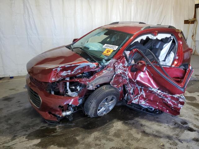 Photo 2 from auction – 2022 CHEVROLET TRAX 1LT with VIN KL7CJPSM8NB522662