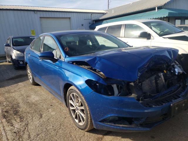 FORD FUSION SE 2017 with VIN 3FA6P0H71HR155309 - Photo from auction