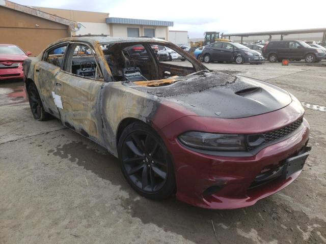 DODGE CHARGER SC 2019 with VIN 2C3CDXGJ9KH692531 - Photo from auction