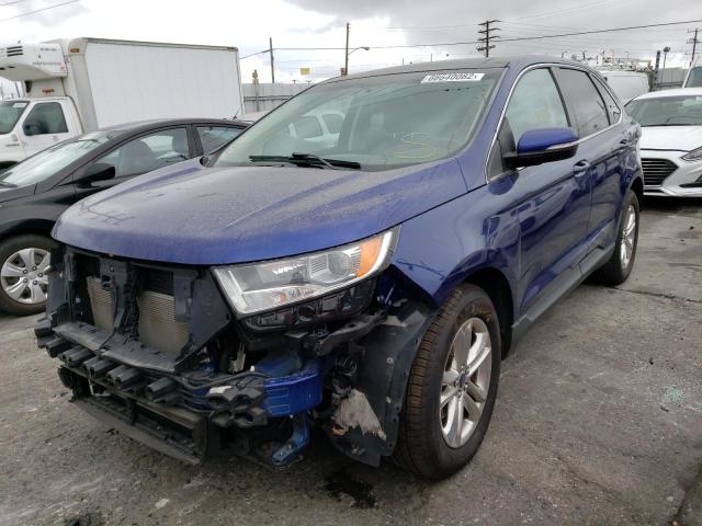 Photo 2 from auction – 2015 FORD EDGE SEL with VIN 2FMTK3J87FBC07551