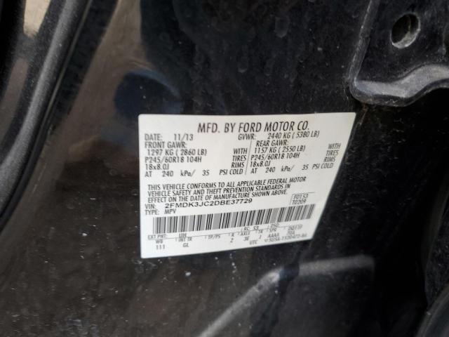 Photo 10 from auction – 2013 FORD EDGE SEL with VIN 2FMDK3JC2DBE37729