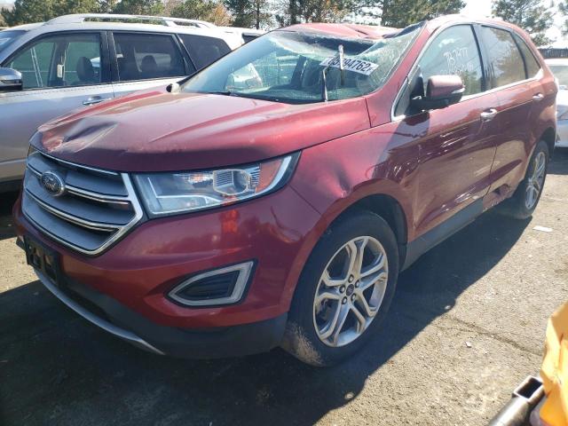 Photo 2 from auction – 2016 FORD EDGE TITAN with VIN 2FMPK4K98GBB67657