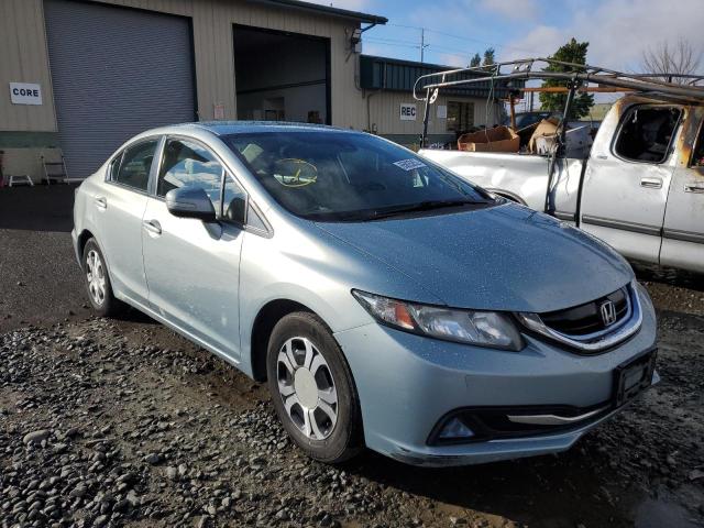 HONDA CIVIC HYBR 2013 with VIN 19XFB4F22DE203487 - Photo from auction