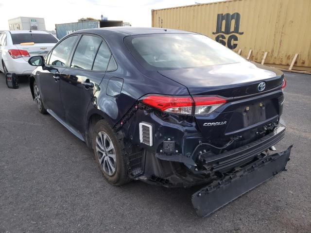 Photo 3 from auction – 2021 TOYOTA COROLLA LE with VIN JTDEAMDE3MJ001398