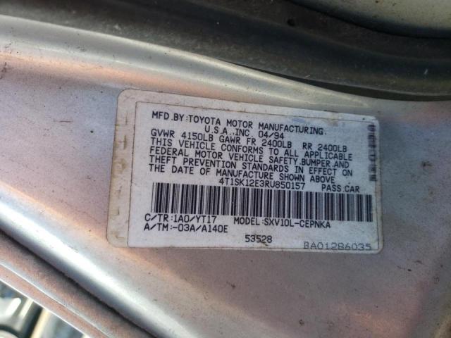 Photo 10 from auction – 1992 TOYOTA CAMRY LE with VIN 4T1SK12E8NU112347