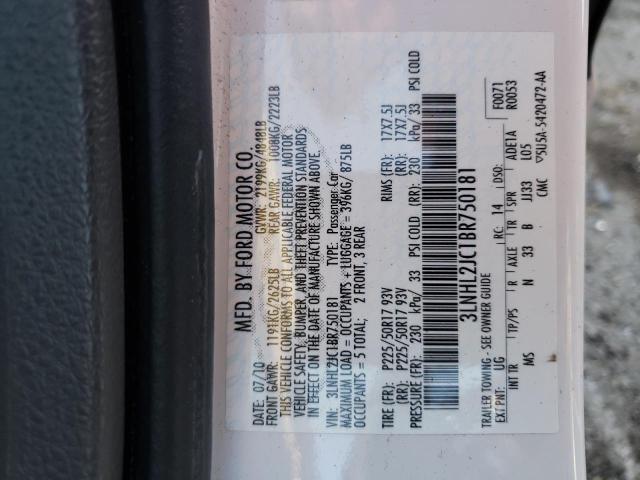 صورة رقم 10 من المزاد - 2011 LINCOLN MKZ مع VIN 3LNHL2JC1BR750181