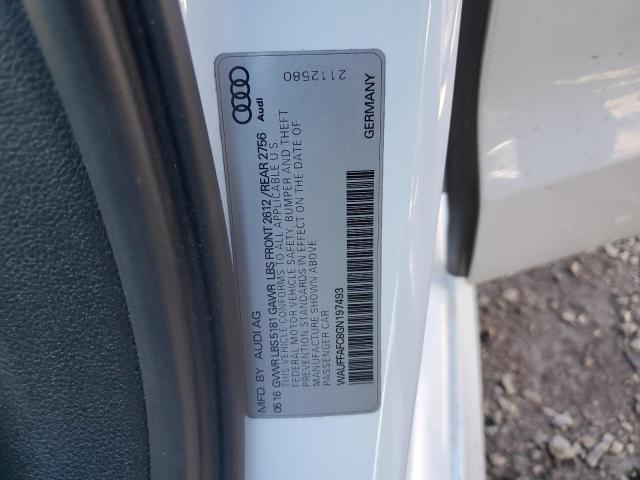 Photo 10 from auction – 2016 AUDI A6 PREMIUM with VIN WAUFFAFC8GN197493