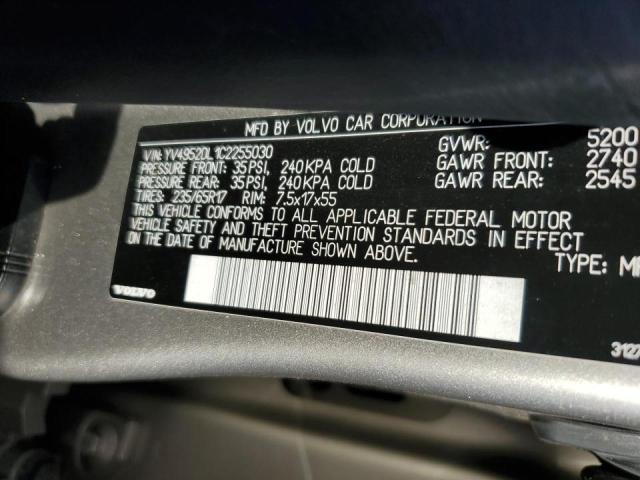 Photo 10 from auction – 2012 VOLVO XC60 3.2 with VIN YV4952DL1C2255030