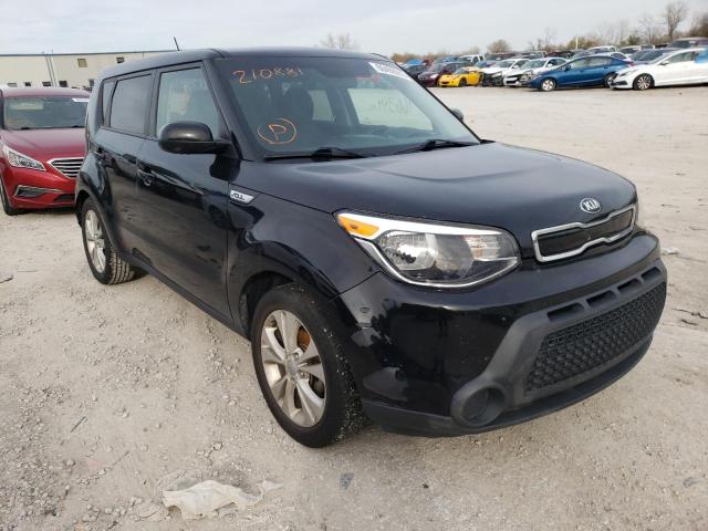 KIA SOUL + 2015 with VIN KNDJP3A55F7210881 - Photo from auction