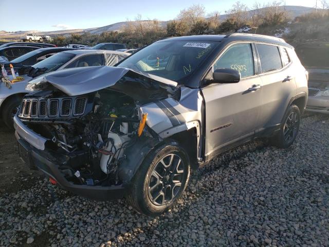 Photo 2 from auction – 2019 JEEP COMPASS TR with VIN 3C4NJDDB4KT650171