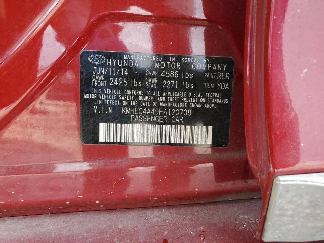 Photo 10 from auction – 2015 HYUNDAI SONATA HYB with VIN KMHEC4A49FA120738