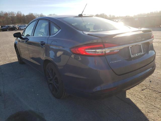 Photo 3 from auction – 2018 FORD FUSION S with VIN 3FA6P0G76JR202020