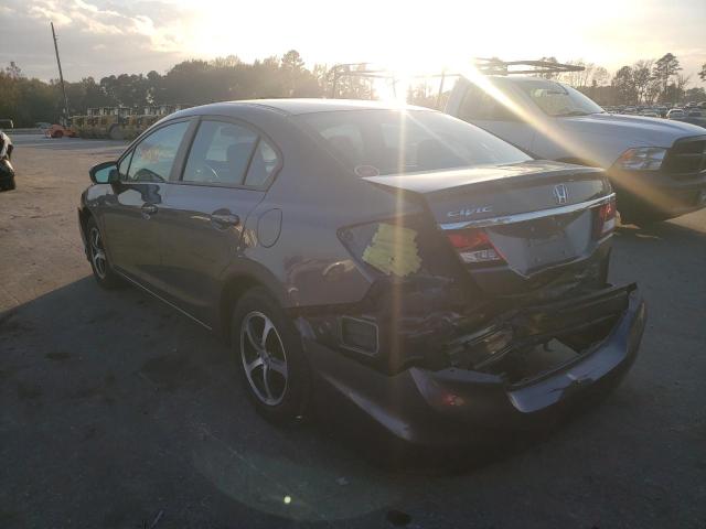 Photo 3 from auction – 2015 HONDA CIVIC SE with VIN 19XFB2F77FE011503
