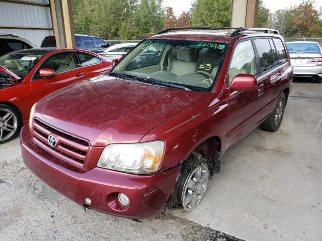 Photo 2 from auction – 2006 TOYOTA HIGHLANDER with VIN JTEGP21A760109637