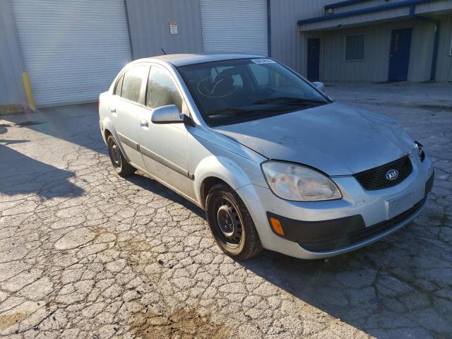 KIA RIO BASE 2007 with VIN KNADE123876261106 - Photo from auction