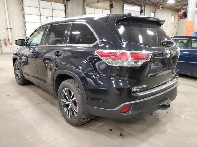 Photo 3 from auction – 2016 TOYOTA HIGHLANDER with VIN 5TDJKRFH1GS308902