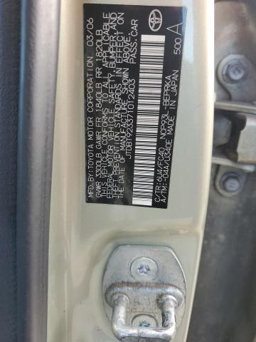 Photo 10 from auction – 2007 TOYOTA YARIS with VIN JTDBT923371012403