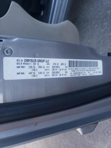 Photo 10 from auction – 2013 DODGE GRAND CARA with VIN 2C4RDGDG4DR615447