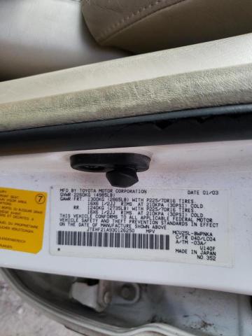 Foto 10 de la subasta – 2003 TOYOTA HIGHLANDER con VIN JTEHF21A930126250