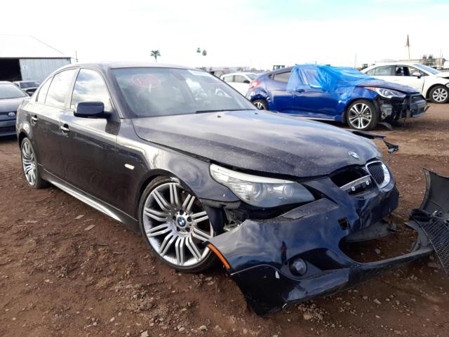 BMW 550 I 2008 with VIN WBANW53578CT55134 - Photo from auction