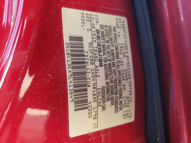 Photo 10 from auction – 2009 NISSAN VERSA S with VIN 3N1BC13EX9L413849