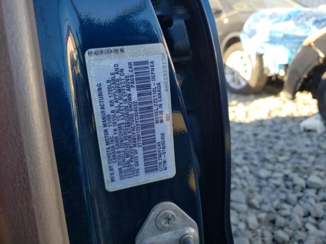 Photo 10 from auction – 2000 TOYOTA COROLLA VE with VIN 2T1BR12E8YC304532