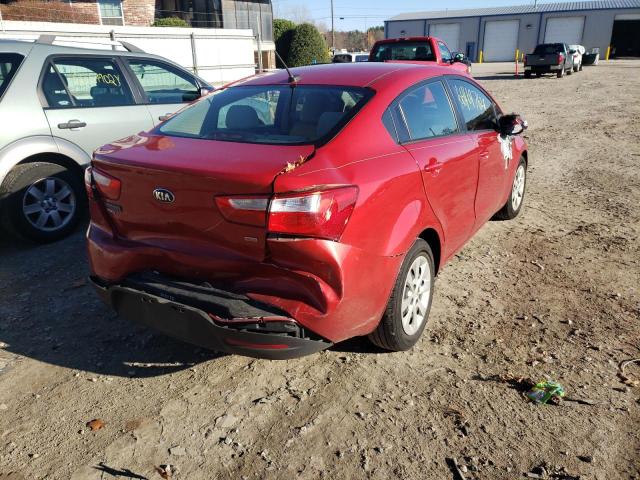 Photo 9 from auction – 2013 KIA RIO LX with VIN KNADM4A35D6287566