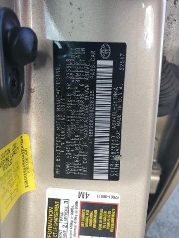 Photo 10 from auction – 2011 TOYOTA CAMRY BASE with VIN 4T1BF3EK2BU228205