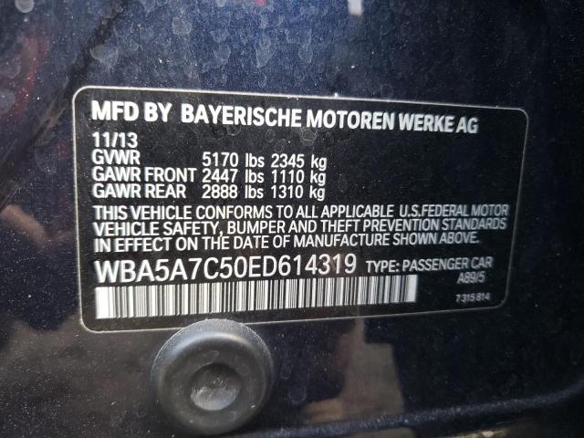 Photo 10 from auction – 2014 BMW 528 XI with VIN WBA5A7C50ED614319