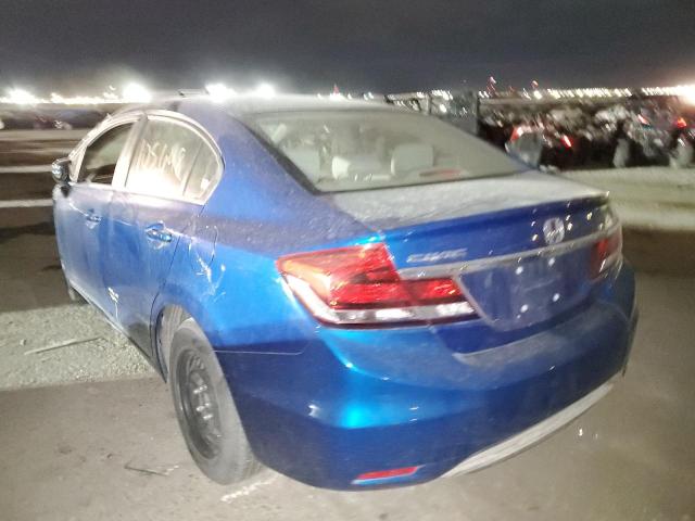 Photo 3 from auction – 2015 HONDA CIVIC LX with VIN 19XFB2F59FE060801
