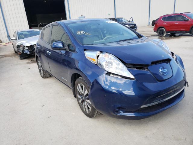 NISSAN LEAF SV 2016 with VIN 1N4BZ0CP9GC305504 - Photo from auction