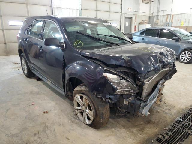 CHEVROLET EQUINOX LS 2017 with VIN 2GNALBEK7H1585166 - Photo from auction