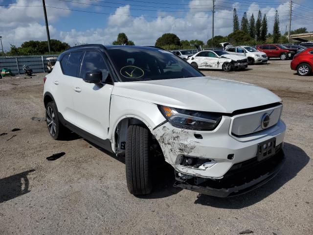 Photo 1 from auction – 2021 VOLVO XC40 RECHA with VIN YV4ED3UR8M2528901