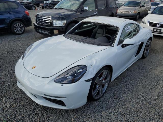 Photo 2 from auction – 2021 PORSCHE CAYMAN S with VIN WP0AB2A88MS275091