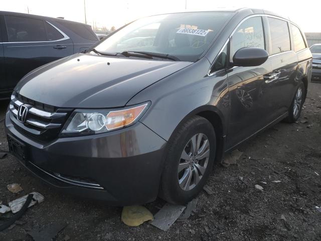 HONDA ODYSSEY EX 2014 with VIN 5FNRL5H61EB074346 - Photo from auction