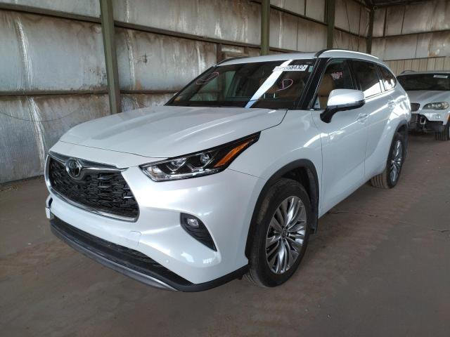 Photo 2 from auction – 2022 TOYOTA HIGHLANDER with VIN 5TDFZRBH5NS212842