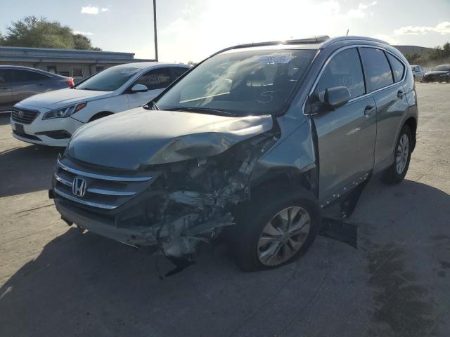 HONDA CR-V EXL 2012 with VIN JHLRM3H71CC006166 - Photo from auction