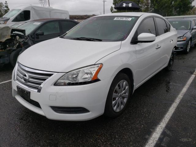 Photo 2 from auction – 2015 NISSAN SENTRA S with VIN 3N1AB7AP3FL693468