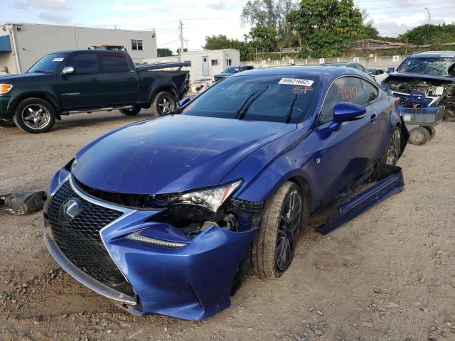 Photo 2 from auction – 2016 LEXUS RC 200T with VIN JTHHA5BC3G5000803
