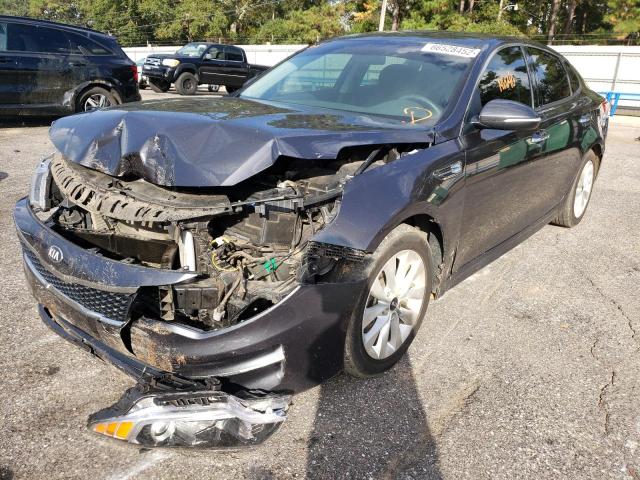 Photo 2 from auction – 2018 KIA OPTIMA EX with VIN 5XXGU4L30JG197235
